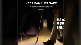 USB-uitgang Nachtlampje 5V 4,8A Fraudebestendig